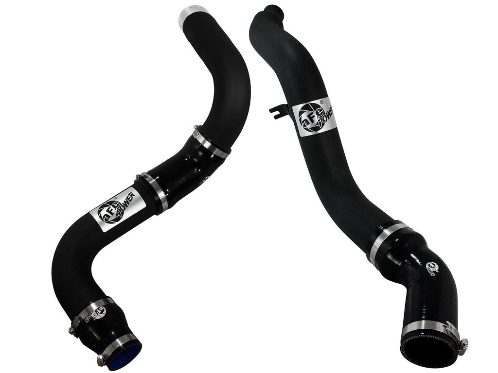 aFe 46-20174-B BladeRunner 3 IN Aluminum Hot and Cold Charge Pipe Kit Black - view 1