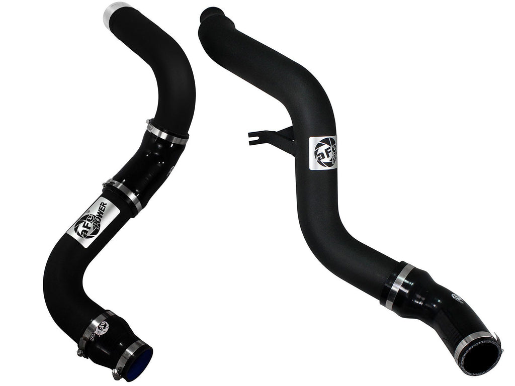 aFe 46-20174-B BladeRunner 3 IN Aluminum Hot and Cold Charge Pipe Kit Black - view 3