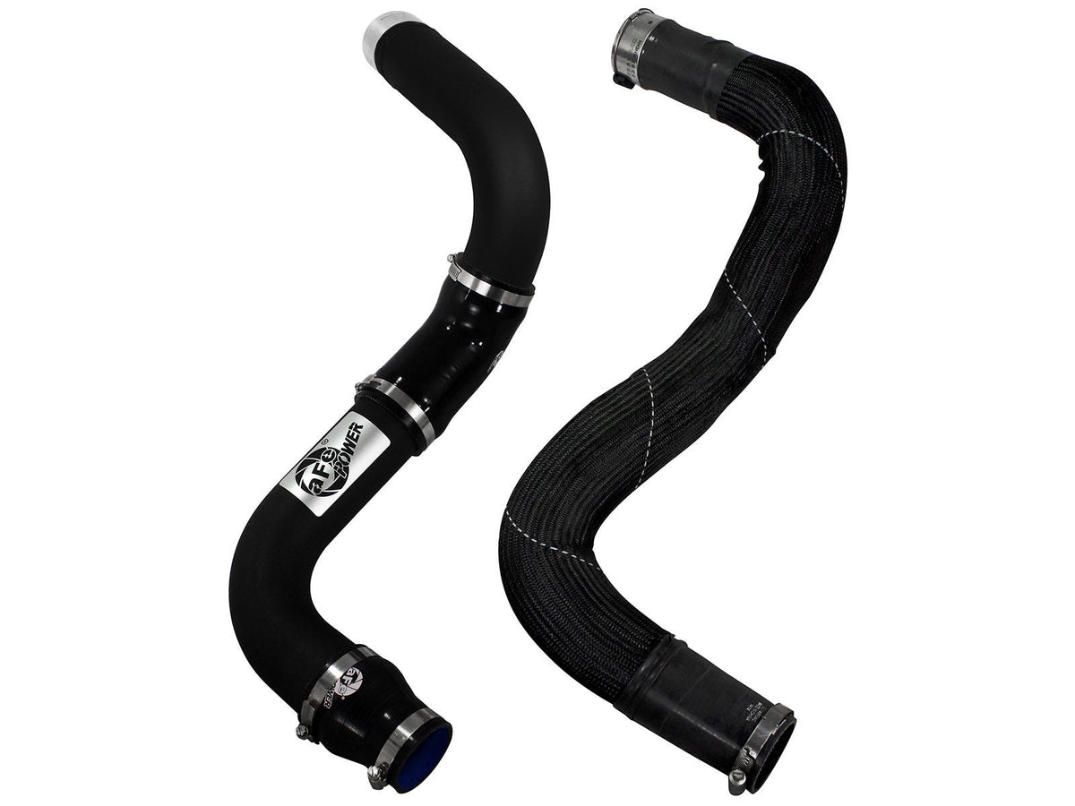 aFe 46-20179-B BladeRunner 3 IN Aluminum Cold Charge Pipe Black - view 6