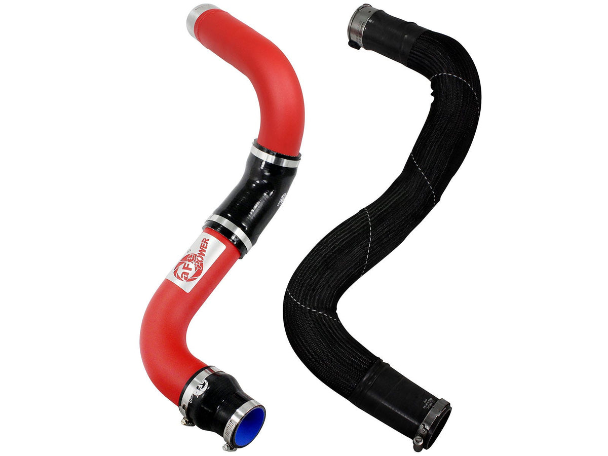 aFe 46-20179-R BladeRunner 3 IN Aluminum Cold Charge Pipe Red - view 6