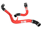 aFe BladeRunner 2-1/2 IN Aluminum Hot and Cold Charge Pipe Kit Red - Ford Focus ST 2013-2018