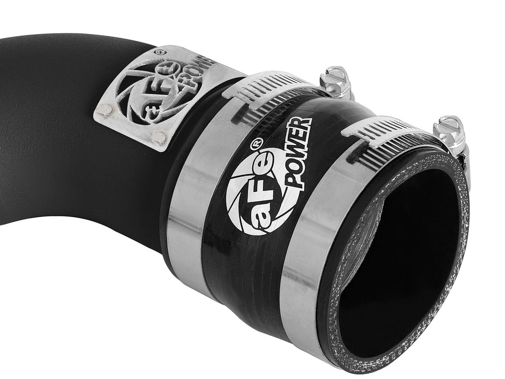 aFe BladeRunner 2-1/4 IN Aluminum Hot Charge Pipe Black - BMW M3/M4 (F80/F82/F83) 2015-2020
