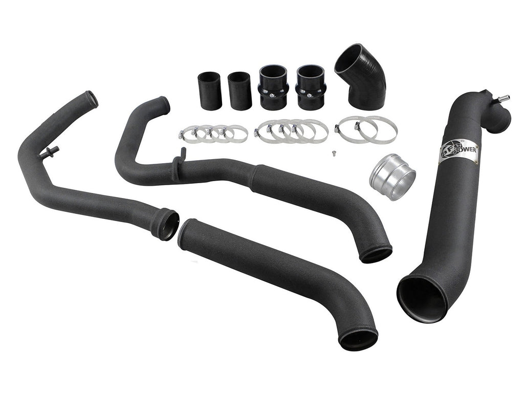 aFe 46-20204-B BladeRunner Aluminum Hot and Cold Charge Pipe Kit Black - view 8