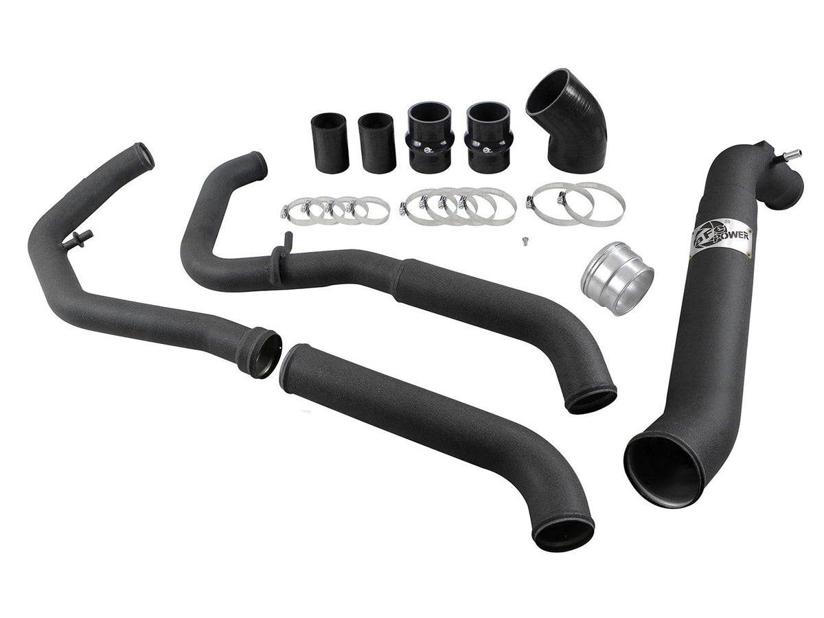 aFe 46-20204-B BladeRunner Aluminum Hot and Cold Charge Pipe Kit Black - view 8