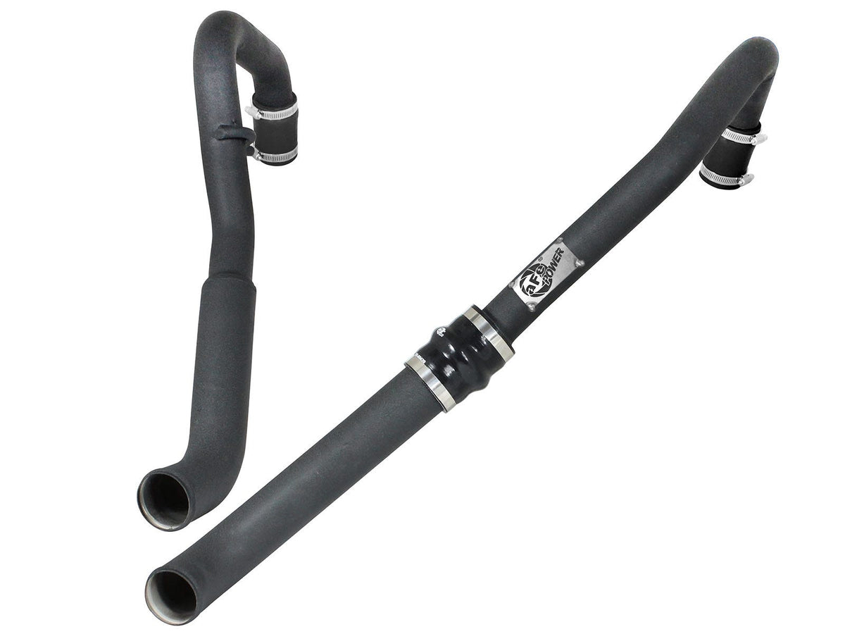 aFe 46-20208-B BladeRunner 3 IN Aluminum Hot Charge Pipe Black - view 1