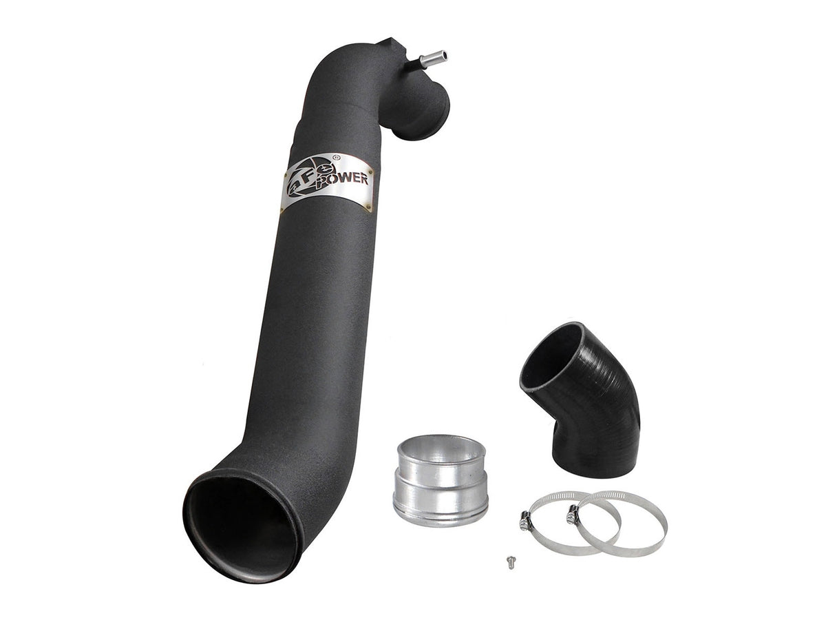 aFe 46-20209-B BladeRunner 3 IN Aluminum Cold Charge Pipe Black - view 6