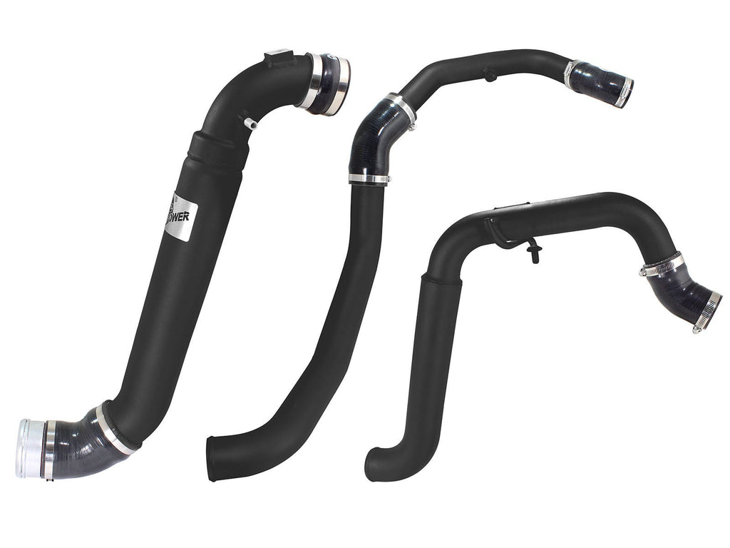 aFe 46-20214-B BladeRunner Aluminum Hot and Cold Charge Pipe Kit Black - view 2