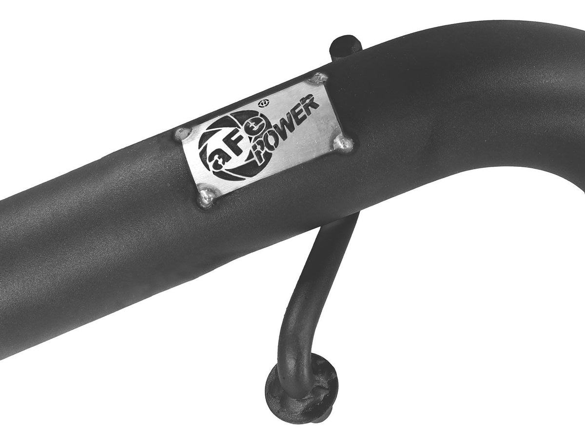aFe 46-20214-B BladeRunner Aluminum Hot and Cold Charge Pipe Kit Black - view 4