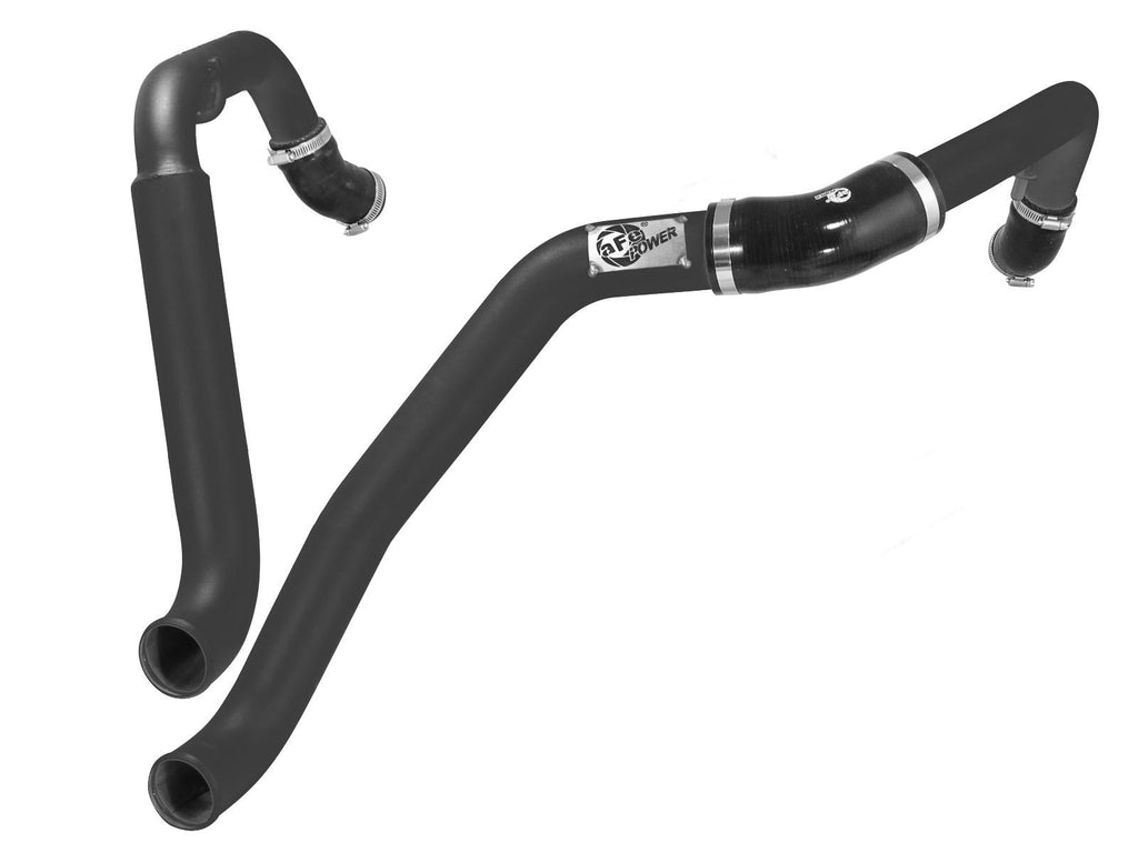 aFe 46-20218-B BladeRunner 2 IN to 2-1/2 IN Aluminum Hot Charge Pipe Black - view 1