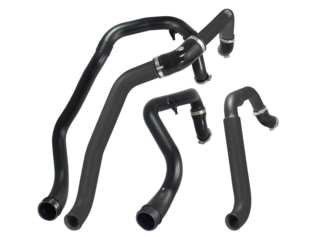 aFe 46-20218-B BladeRunner 2 IN to 2-1/2 IN Aluminum Hot Charge Pipe Black - view 9