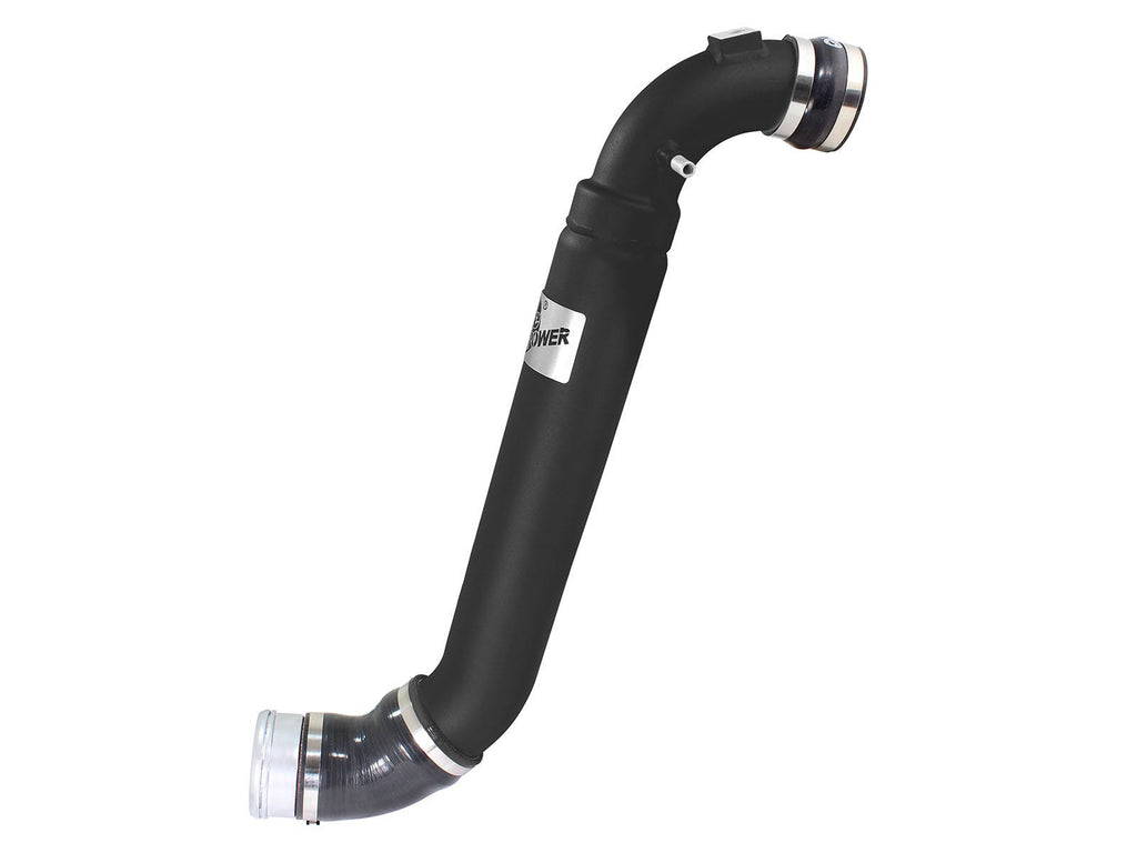 aFe 46-20219-B BladeRunner 3-1/2 IN to 3 IN Aluminum Cold Charge Pipe Black - view 2
