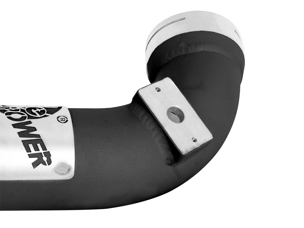 aFe BladeRunner 2-1/2 IN to 2-3/4 IN Aluminum Cold Charge Pipe Black - BMW 1/2/3/4-Series 2012-2018