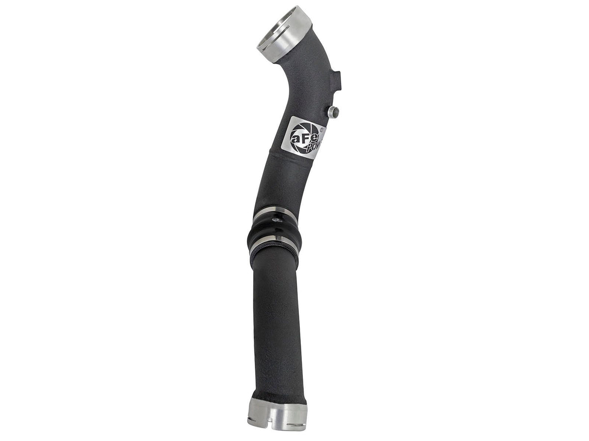 aFe BladeRunner 2-1/2 to 3 IN Aluminum Cold Charge Pipe Black - BMW 335i (F30) 2012-2015/ M235i (F22/23) 2014-2016