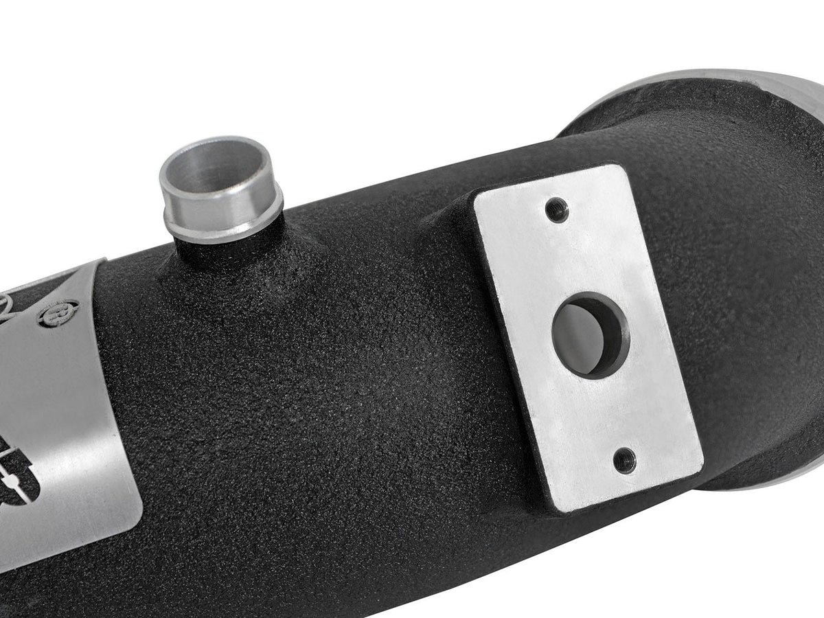 aFe BladeRunner 2-1/2 to 3 IN Aluminum Cold Charge Pipe Black - BMW 335i (F30) 2012-2015/ M235i (F22/23) 2014-2016