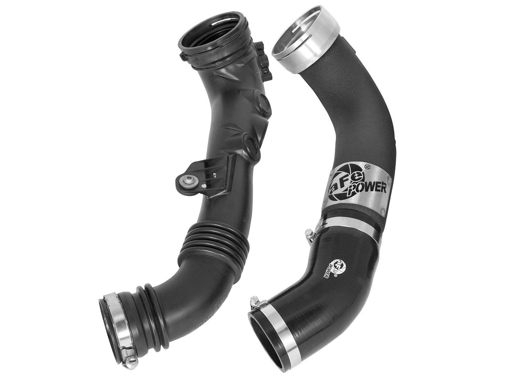 aFe BladeRunner 3 IN Aluminum Cold Charge Pipe Black - BMW 335i (E9X) 2011-2013