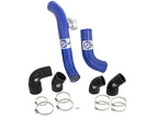 aFe BladeRunner Aluminum Hot and Cold Charge Pipe Kit Blue - Ford Mustang 2015-2023