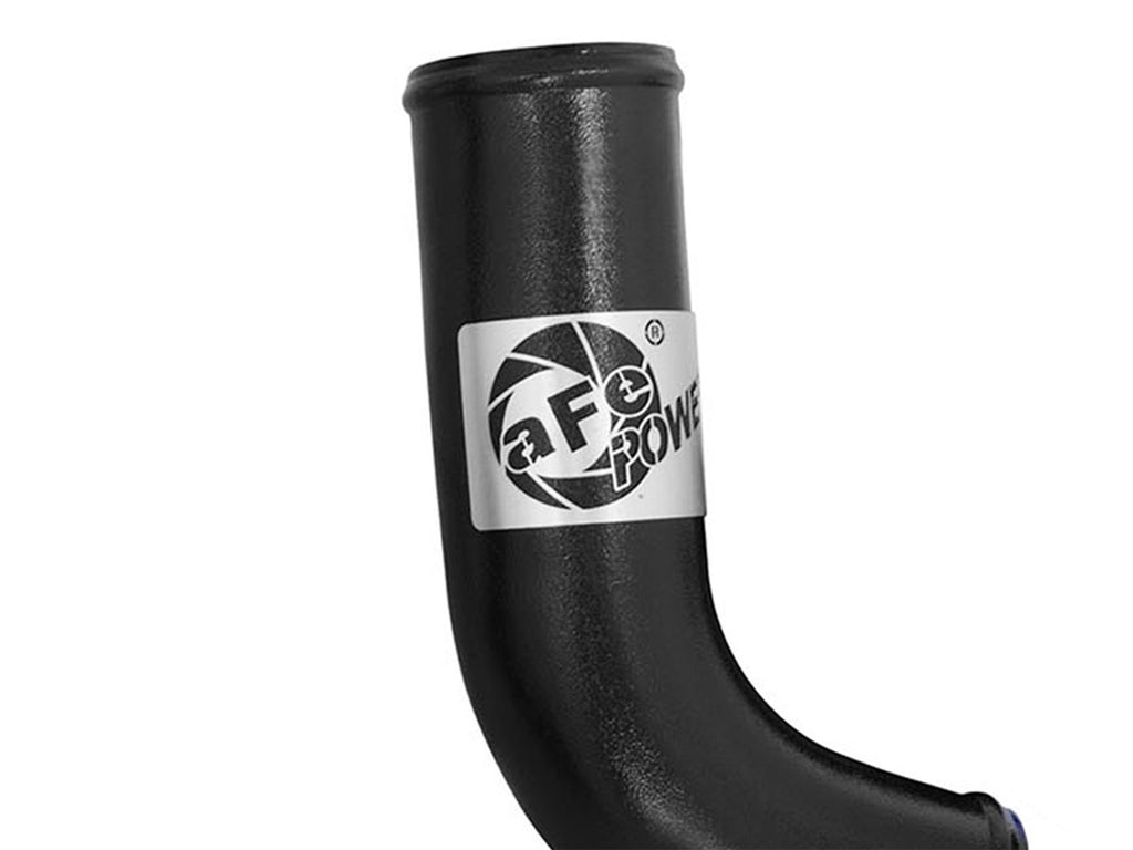 aFe BladeRunner 3 IN Aluminum Cold Charge Pipe Black - Ford Mustang 2015-2023