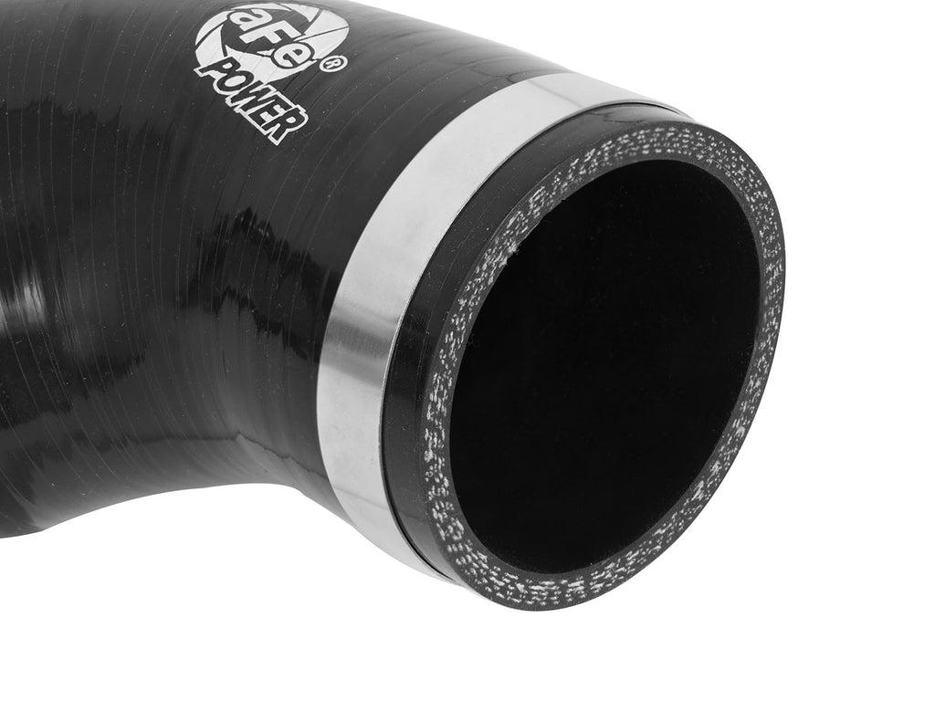 aFe BladeRunner 3 IN Aluminum Cold Charge Pipe Black - Ford Mustang 2015-2023