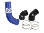 aFe BladeRunner 3 IN Aluminum Cold Charge Pipe Blue - Ford Mustang 2015-2023