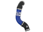 aFe BladeRunner 3 IN Aluminum Cold Charge Pipe Blue - Ford Mustang 2015-2023
