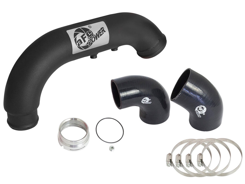 aFe 46-20269-B BladeRunner 3 IN Aluminum Cold Charge Pipe Black - view 3