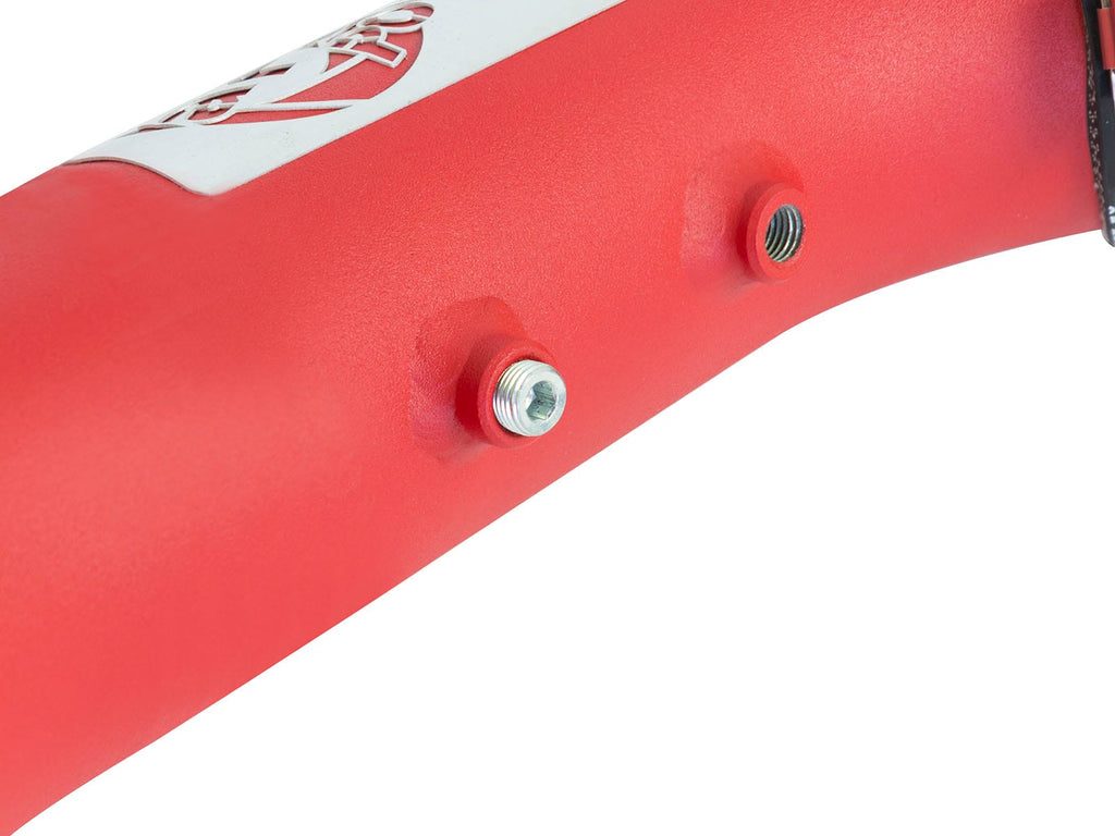 aFe 46-20269-R BladeRunner 3 IN Aluminum Cold Charge Pipe Red - view 5