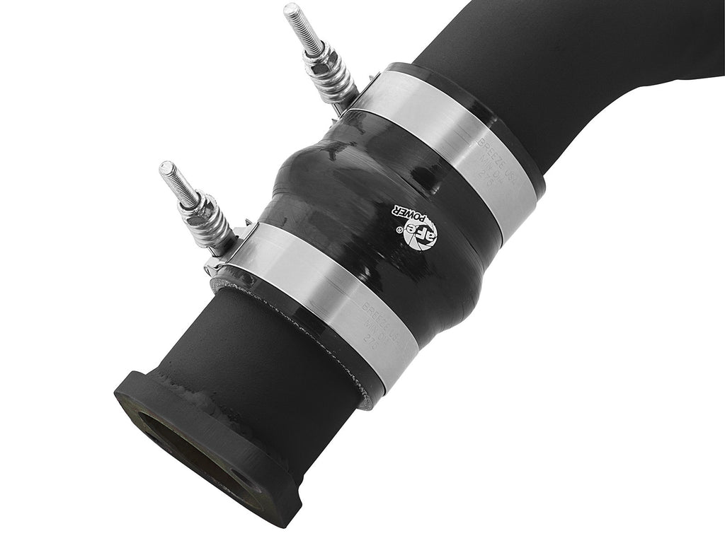 aFe 46-20288-B BladeRunner 3 IN Aluminum Hot Charge Pipe Black - view 2