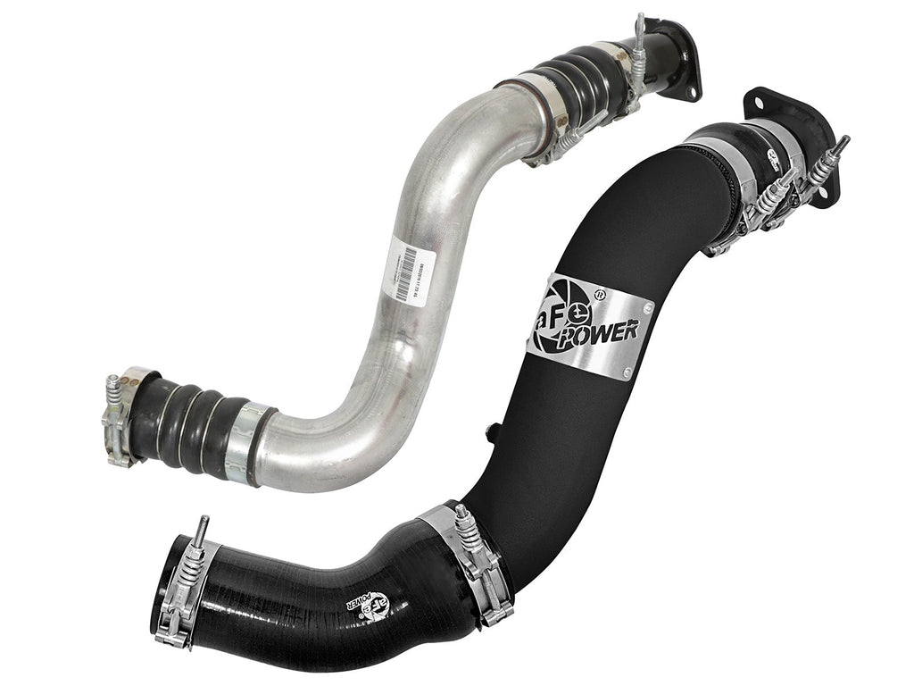 aFe 46-20288-B BladeRunner 3 IN Aluminum Hot Charge Pipe Black - view 4