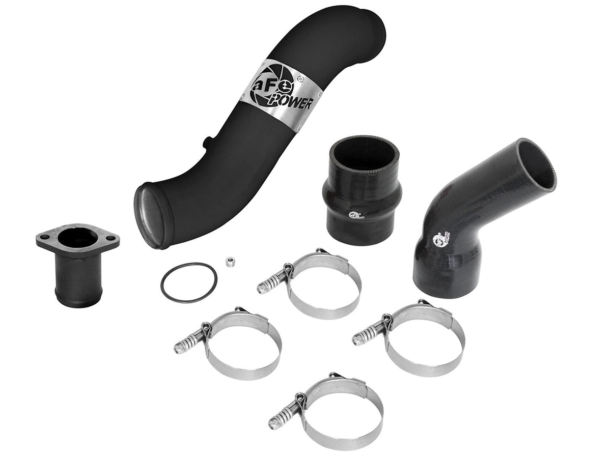 aFe 46-20288-B BladeRunner 3 IN Aluminum Hot Charge Pipe Black - view 5