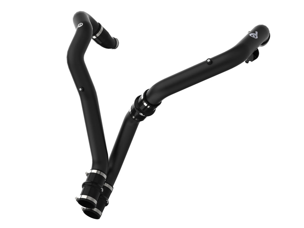 aFe 46-20298-B BladeRunner 2-1/2 IN Aluminum Hot Charge Pipe Black - view 1