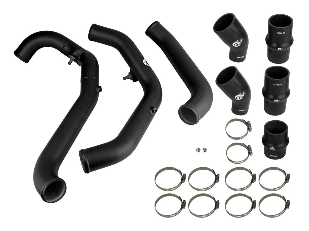 aFe 46-20298-B BladeRunner 2-1/2 IN Aluminum Hot Charge Pipe Black - view 2