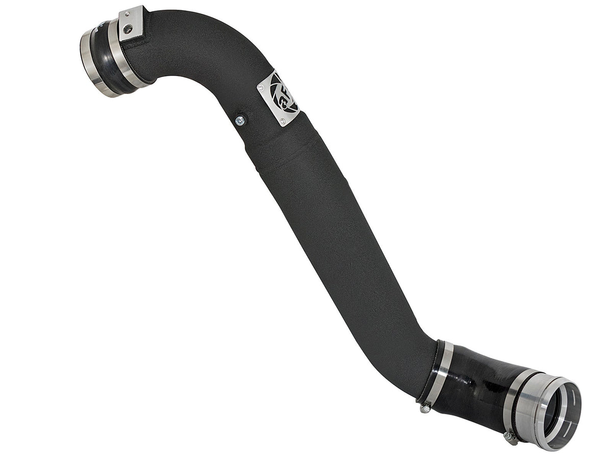 aFe 46-20299-B BladeRunner 3-1/2 IN to 3 IN Aluminum Cold Charge Pipe Black - view 6