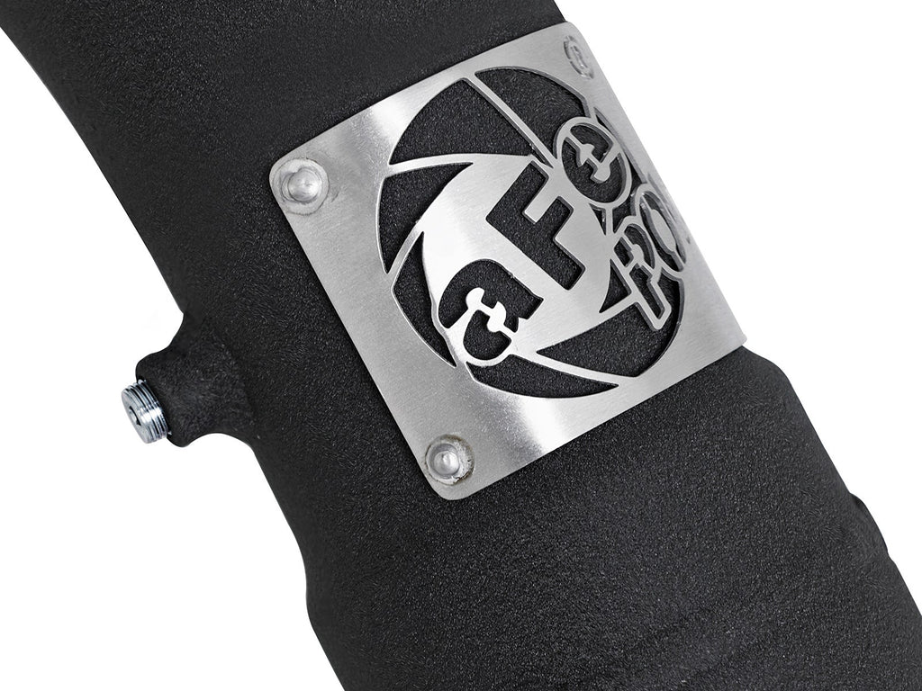 aFe 46-20299-B BladeRunner 3-1/2 IN to 3 IN Aluminum Cold Charge Pipe Black - view 3