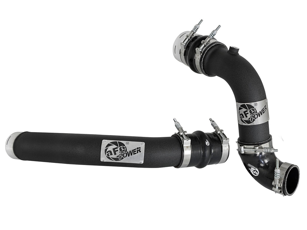 aFe 46-20314-B BladeRunner 3 IN Aluminum Hot and Cold Charge Pipe Kit Black - view 1