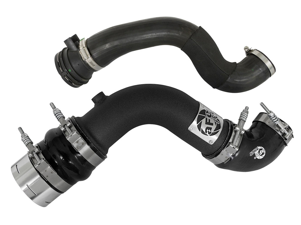 aFe 46-20314-B BladeRunner 3 IN Aluminum Hot and Cold Charge Pipe Kit Black - view 4