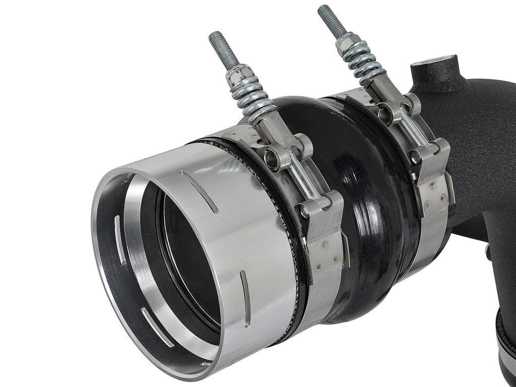 aFe 46-20319-B BladeRunner 3 IN Aluminum Cold Charge Pipe Black - view 4