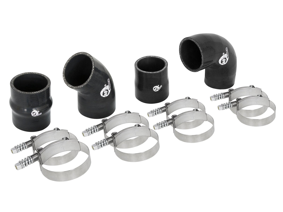 aFe BladeRunner Intercooler Couplings & Clamps Kit - Factory Intercooler & aFe Tubes - Honda Civic Type R 2017-2021