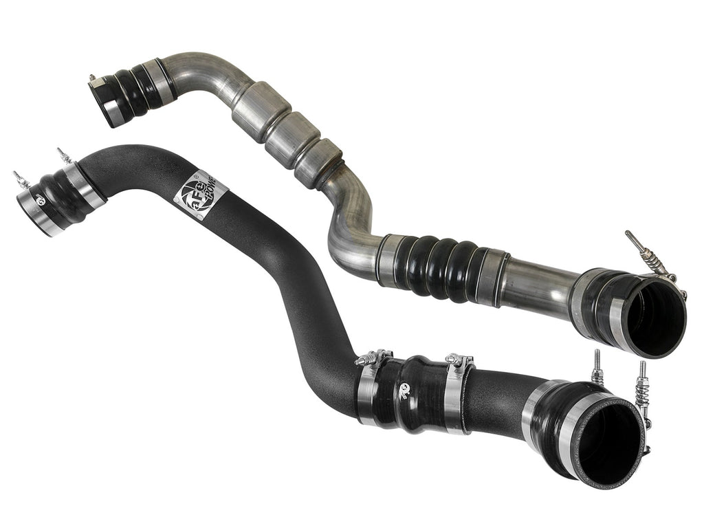 aFe 46-20338-B BladeRunner 3 IN Aluminum Hot Charge Pipe Black - view 4