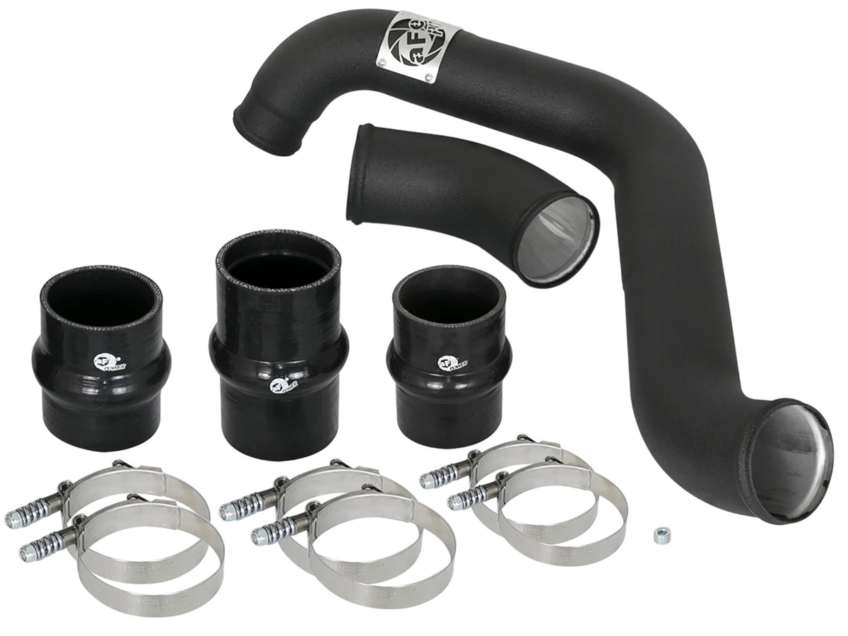 aFe 46-20338-B BladeRunner 3 IN Aluminum Hot Charge Pipe Black - view 5