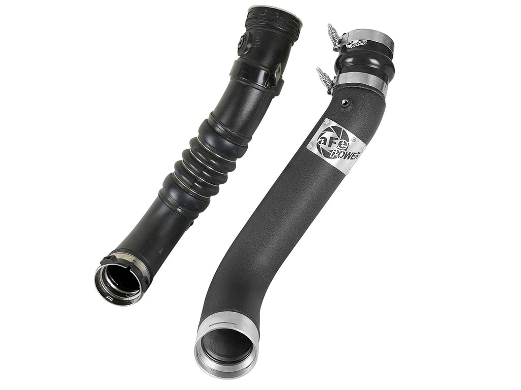 aFe 46-20339-B BladeRunner 3 IN Aluminum Aluminum Cold Charge Pipe Black - view 4