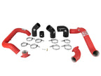 aFe BladeRunner 2-1/4 IN & 2-1/2 IN Aluminum Hot and Cold Charge Pipe Kit Red - Honda Civic 2016-2021 Civic Si 2017-2020