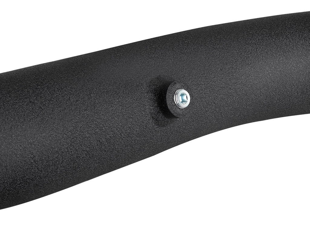 aFe 46-20364-B BladeRunner 3-1/2 IN to 3 IN Aluminum Hot and Cold Charge Pipe Kit Black - view 4