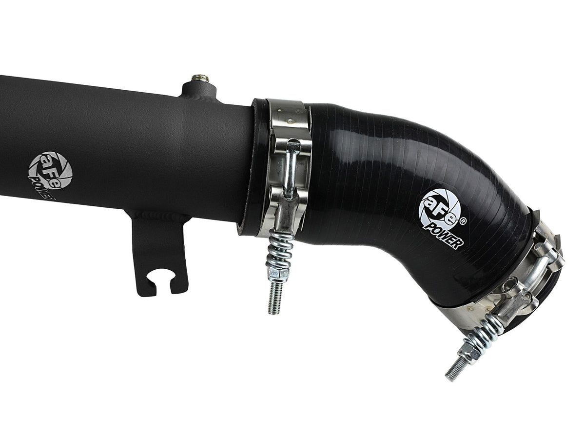aFe BladeRunner 2-1/2 IN Aluminum Hot Charge Pipe Black - Subaru WRX 2015-2021