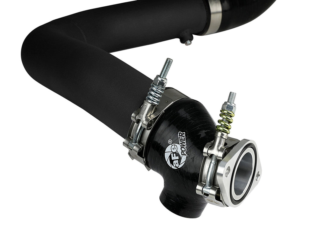 aFe BladeRunner 2-1/2 IN Aluminum Hot Charge Pipe Black - Subaru WRX 2015-2021
