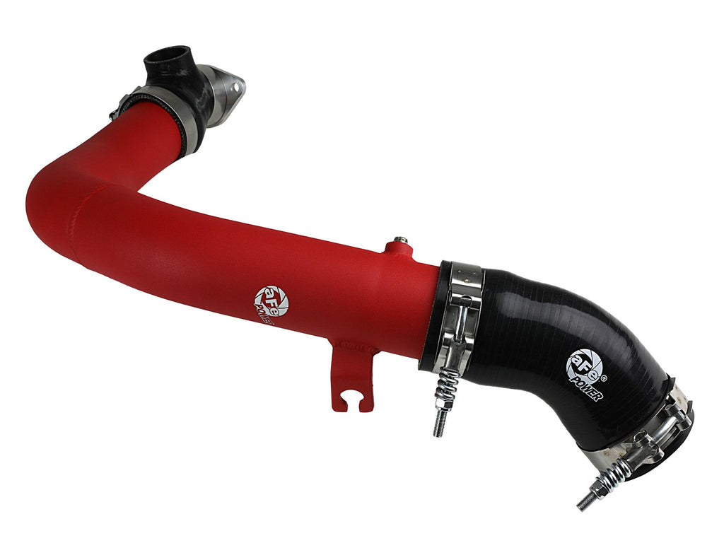 aFe BladeRunner 2-1/2 IN Aluminum Hot Charge Pipe Red - Subaru WRX 2015-2021