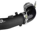 aFe BladeRunner 2-1/2 IN Aluminum Hot Charge Pipe Black - Toyota GR Supra (A90) 2020-2026