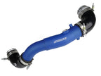 aFe BladeRunner 2-1/2 IN to 3 IN Aluminum Hot-Side Charge Pipe Blue - BMW Z4 M40i (G29) 2020-2026