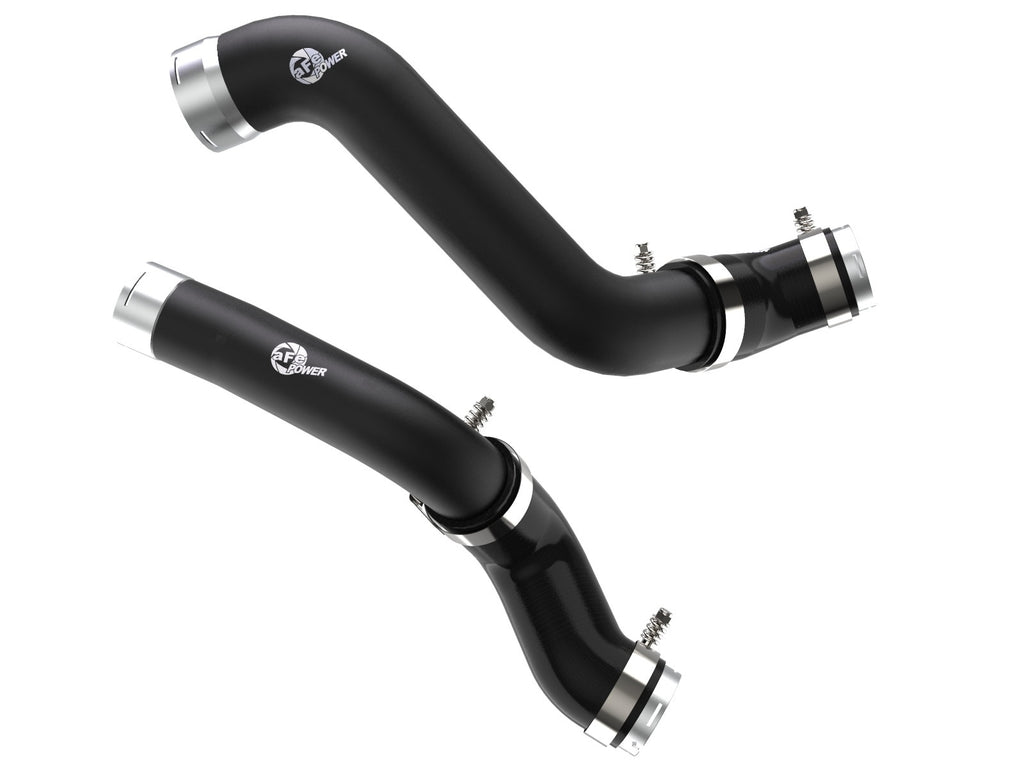 aFe 46-20424-B BladeRunner 2-1/2 IN to 3 IN Aluminum Hot and Cold Charge Pipe Kit Black - view 1