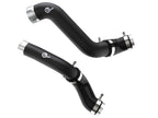 aFe 46-20424-B BladeRunner 2-1/2 IN to 3 IN Aluminum Hot and Cold Charge Pipe Kit Black - view 1