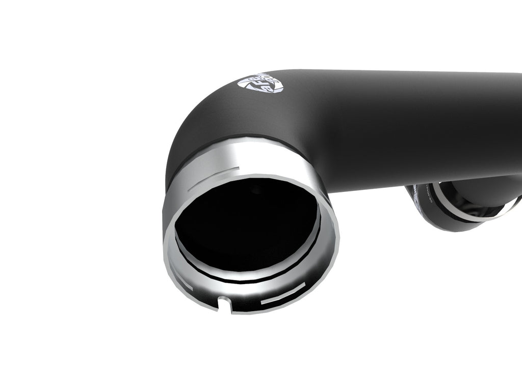 aFe 46-20424-B BladeRunner 2-1/2 IN to 3 IN Aluminum Hot and Cold Charge Pipe Kit Black - view 5